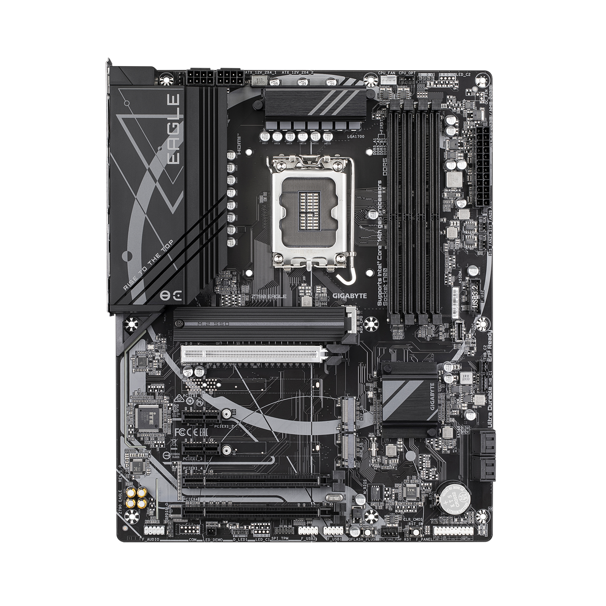 Gigabyte Z790 Motherboard, Lga 1700, Intel Core 14/13/12 Gen, Ddr5 – Komponentë PC, pamja 2