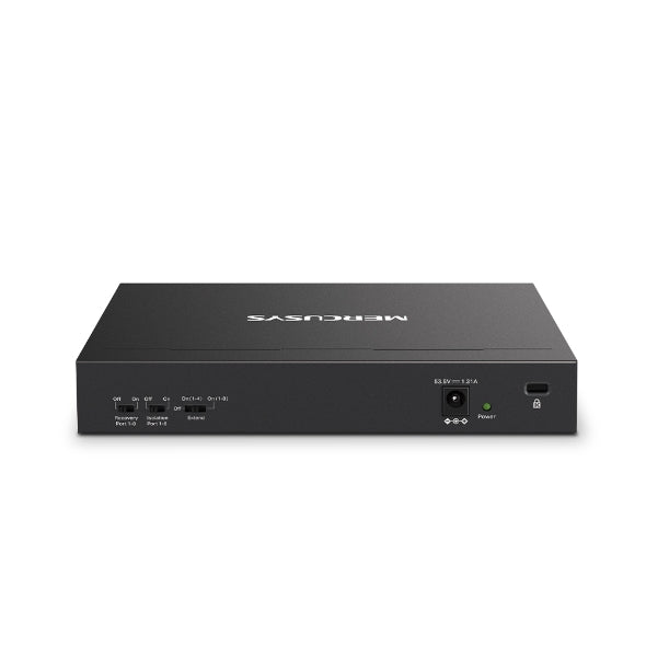 Mercusys MS110P switch 10 porta me PoE+, pamja 3
