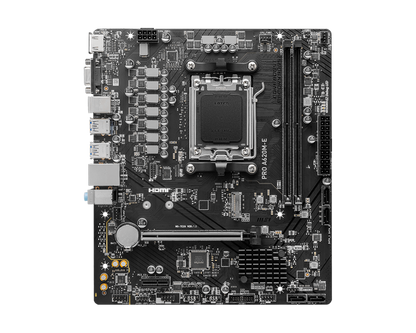 Msi PRO A620m-e Motherboard, AM5, Amd Ryzen 7000/8000/9000, Ddr5 – Komponentë PC, pamja 2