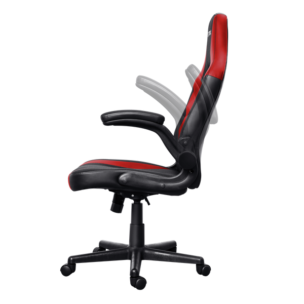 Trust GXT 703R Riye Gaming Chair, Karrige Gaming Ergonomike, Red/Black, pamja 5