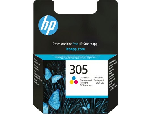 HP Ink Crtg. Nr.305 TriColor DeskJet 2722, Envy Pr