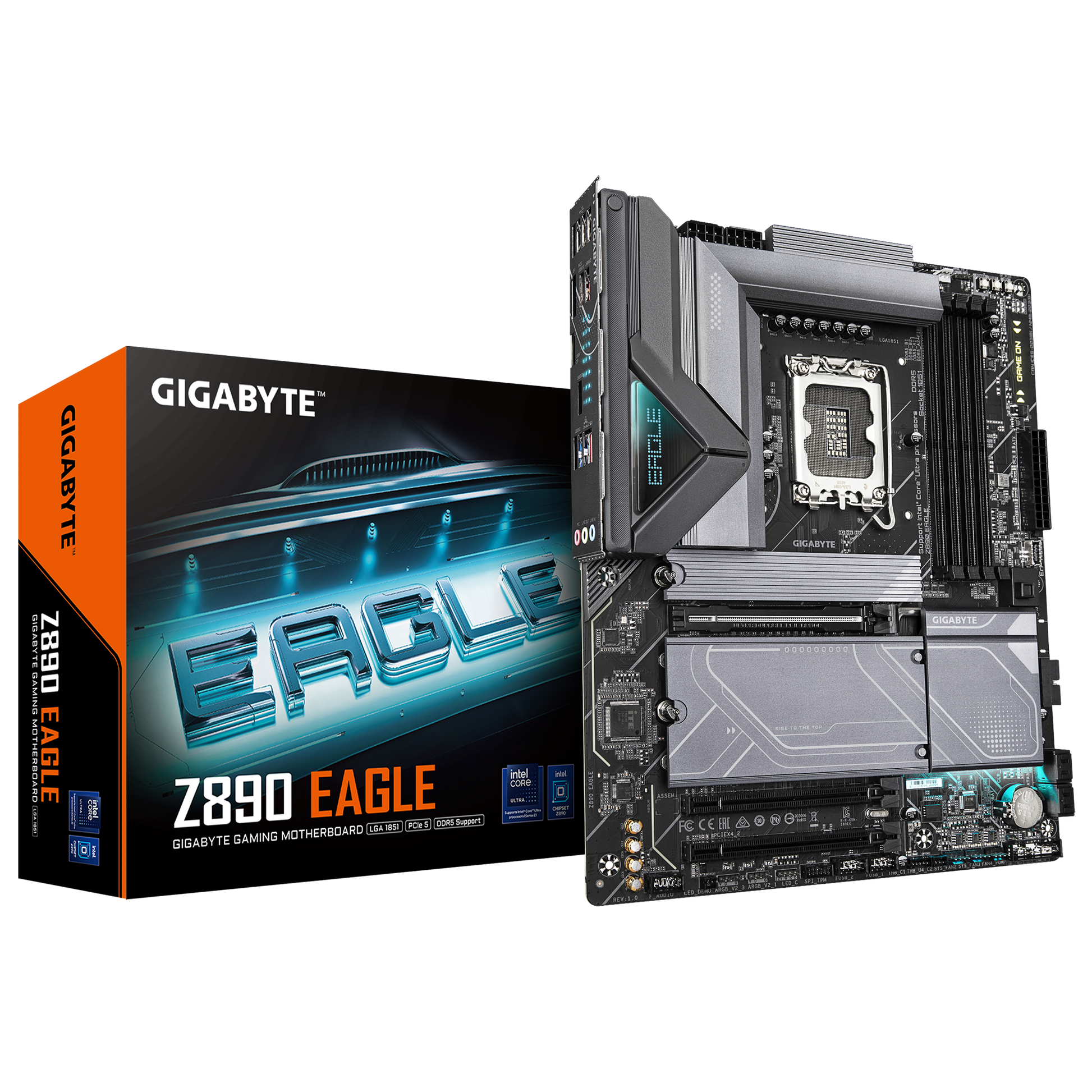 GigaByte MB Z890 EAGLE, Intel Core Ultra processo