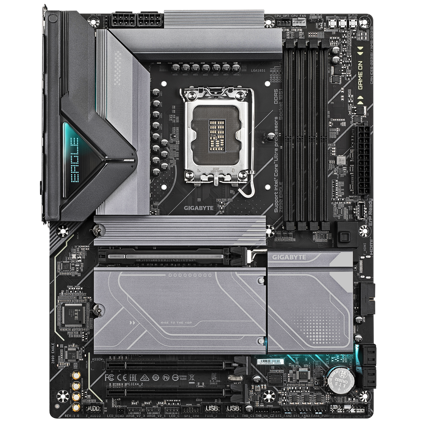 GigaByte MB Z890 EAGLE, Intel Core Ultra processo