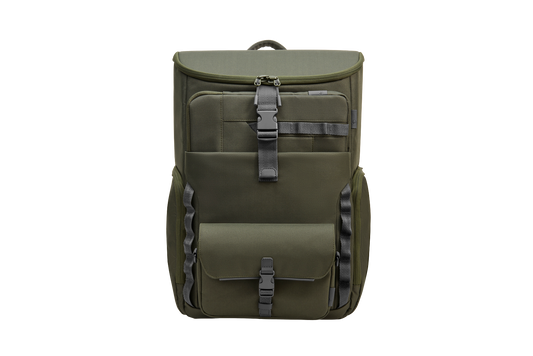 HP Backpack 15.6-inch Modular Laptop, Gray/Green