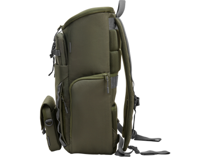 HP Backpack 15.6-inch Modular Laptop, Gray/Green
