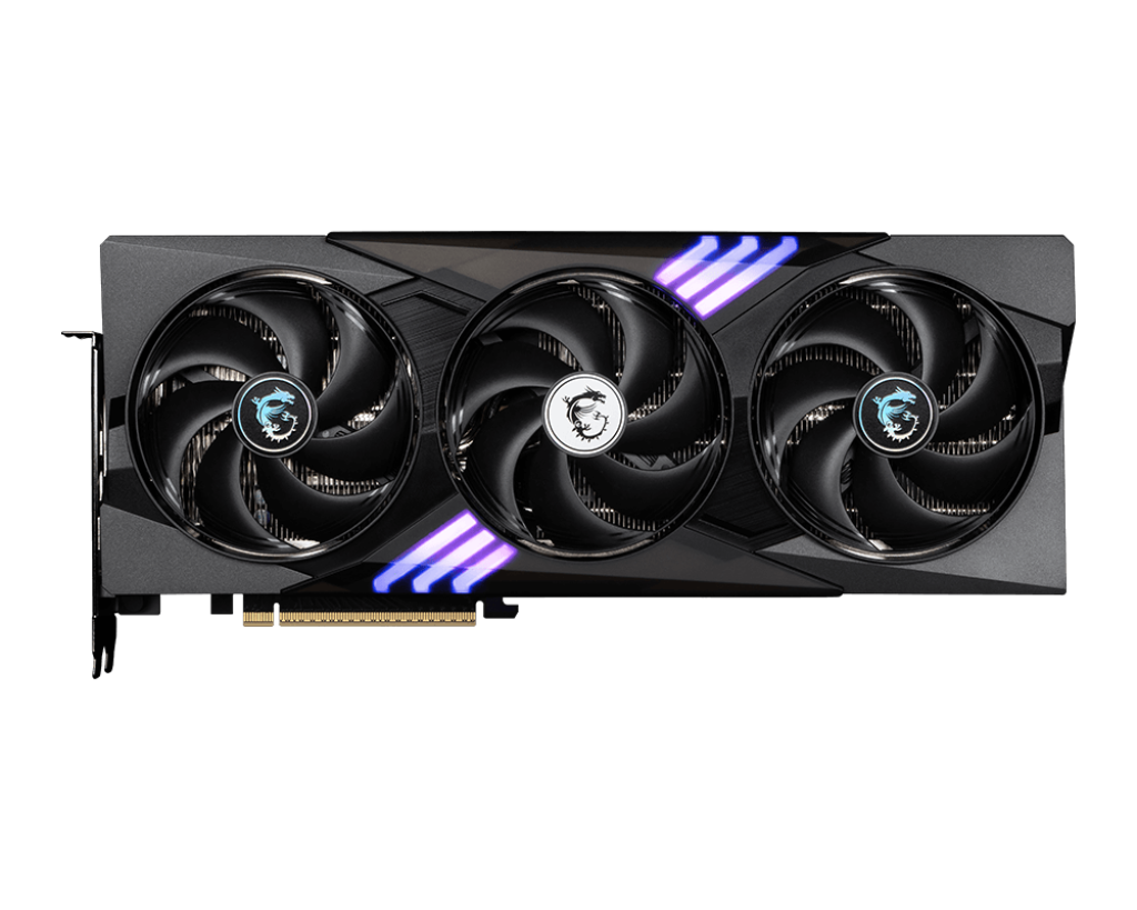 MSI RTX 5070 12G Gaming Trio OC kartelë grafike, pamja 2