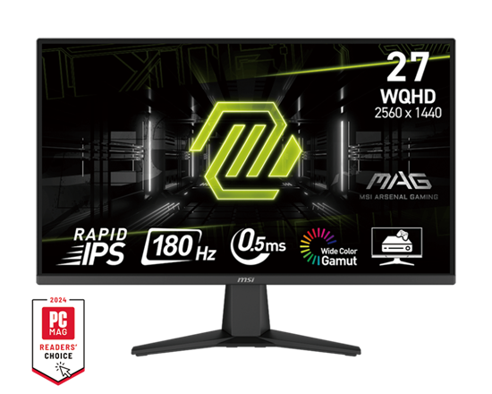 MSI Monitor Gaming MAG 275QF, 27" Rapid IPS, WQHD