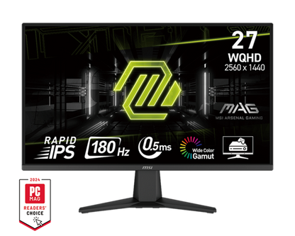 MSI Monitor Gaming MAG 275QF, 27" Rapid IPS, WQHD