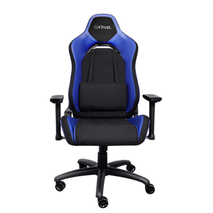Trust GXT 714B Ruya Gaming Chair, Karrige Gaming Ergonomike dhe Komode, Blue