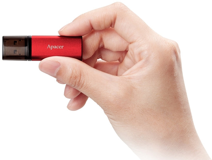 Apacer USB H25B, 32GB, Flash Drive 3.1, Red
