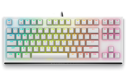 Dell Alienware Tenkeyless Gaming Keyboard AW420K – Lunar Light