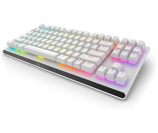 Dell Alienware Tenkeyless Gaming Keyboard AW420K – Lunar Light