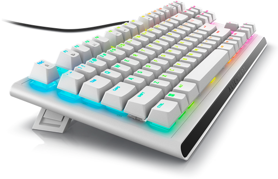 Dell Alienware Tenkeyless Gaming Keyboard AW420K – Lunar Light