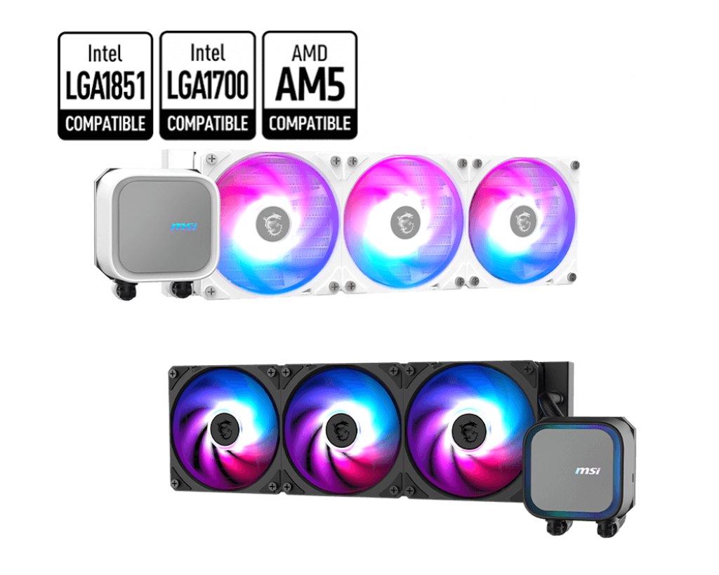MSI MAG Cooler 360mm ARGB Intel/AMD Triple Fan, 3Y