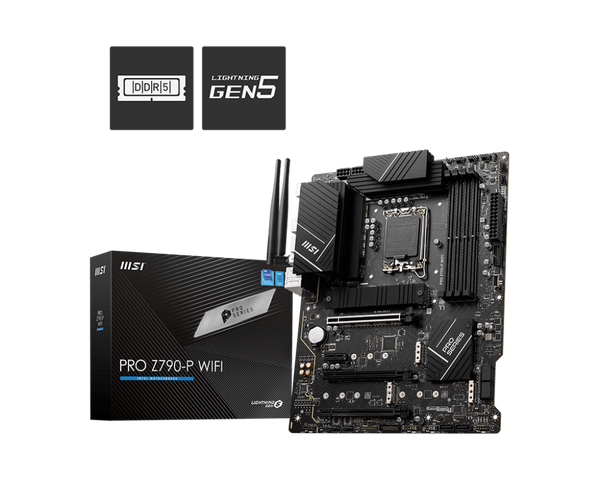 MSI MB PRO Z790-P WIFI, LGA 1700, ATX, WIFI+BT, 3Y