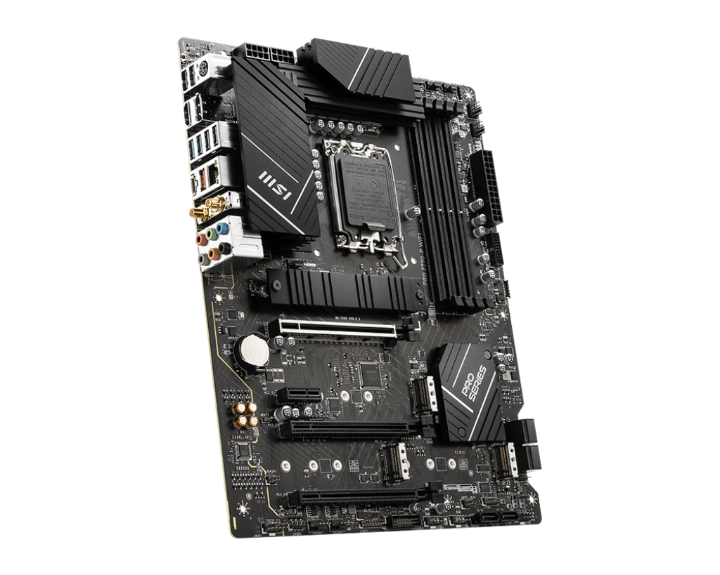 Msi PRO Z790-P WIFI Motherboard, Lga 1700, Atx, Ddr5, WiFi 6E dhe Bluetooth 5.3 – Komponentë PC, pamja 4