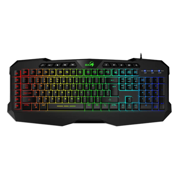 Genius Scorpion K11 Pro Tastierë Gaming USB me Ndriçim RGB, e Zezë