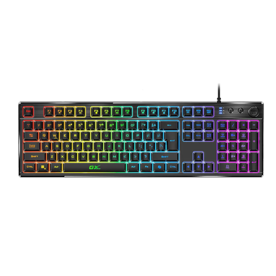 Genius Scorpion K7 Plus Pro RGB Wired Gaming Keyboard – Black – Tastierë