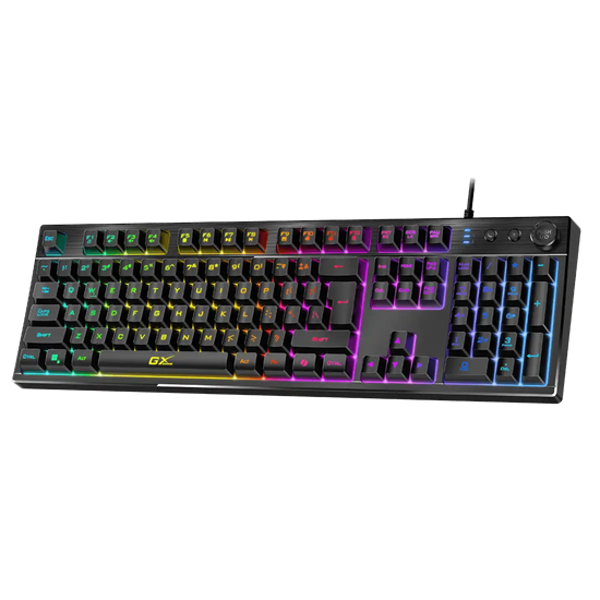 Genius Scorpion K7 Plus Pro RGB Wired Gaming Keyboard – Black – Tastierë, pamja 2