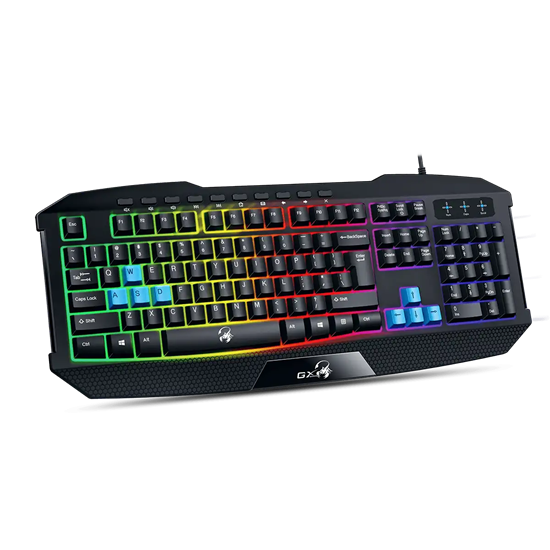 Genius Scorpion K215 USB Gaming Keyboard – Black – Tastierë