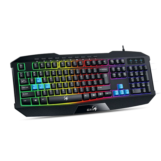 Genius Scorpion K215 USB Gaming Keyboard – Black