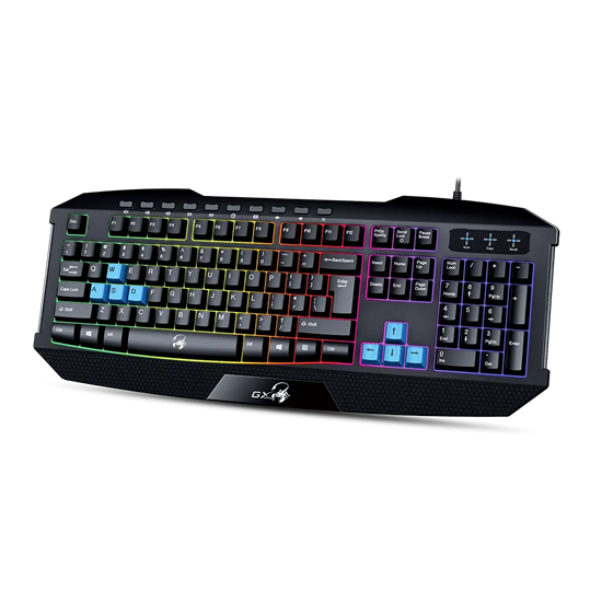 Genius Scorpion K215 USB Gaming Keyboard – Black – Tastierë, pamja 2