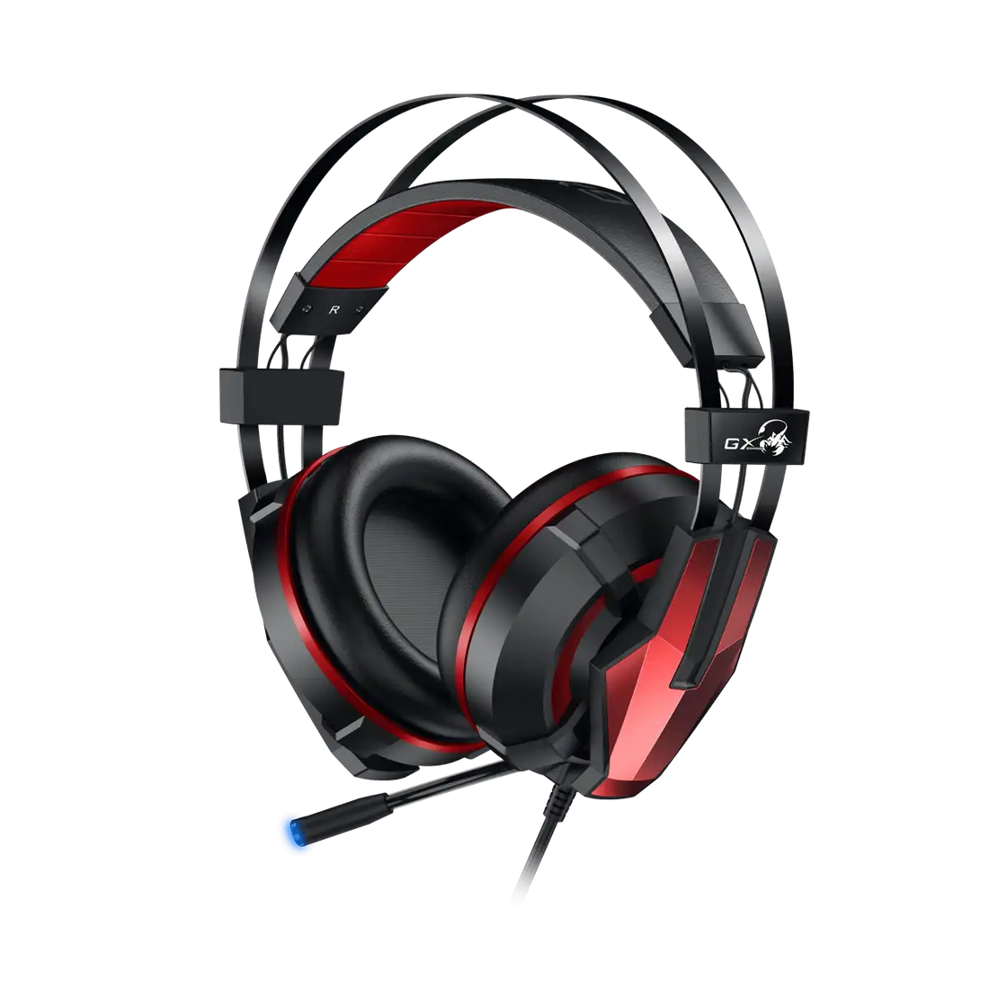 Genius HS-G710V kufje gaming USB të zeza, pamja 2