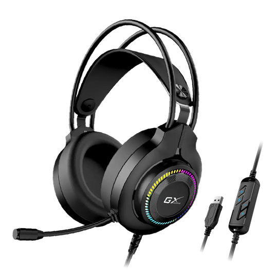 Genius Gaming Headset HS-GX580U RGB USB – Black