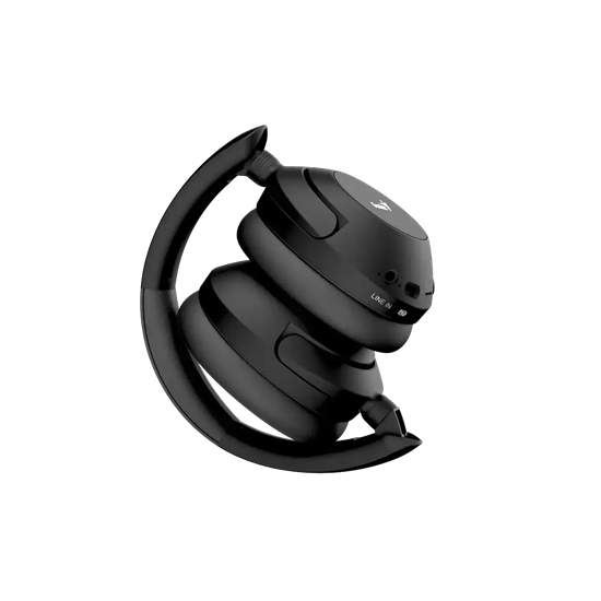 Genius HS-810BT Foldable Bluetooth Headset – Black – Kufje Bluetooth, pamja 3