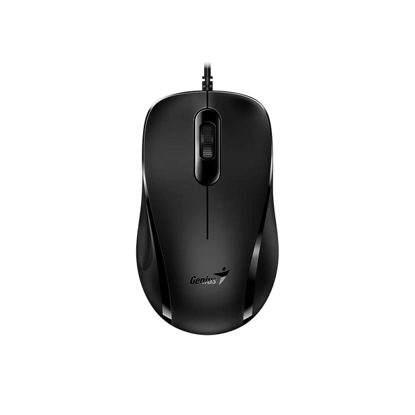 Genius DX-101 Maus Optik me Kabllo 1.5m, 1200 DPI, i Zi