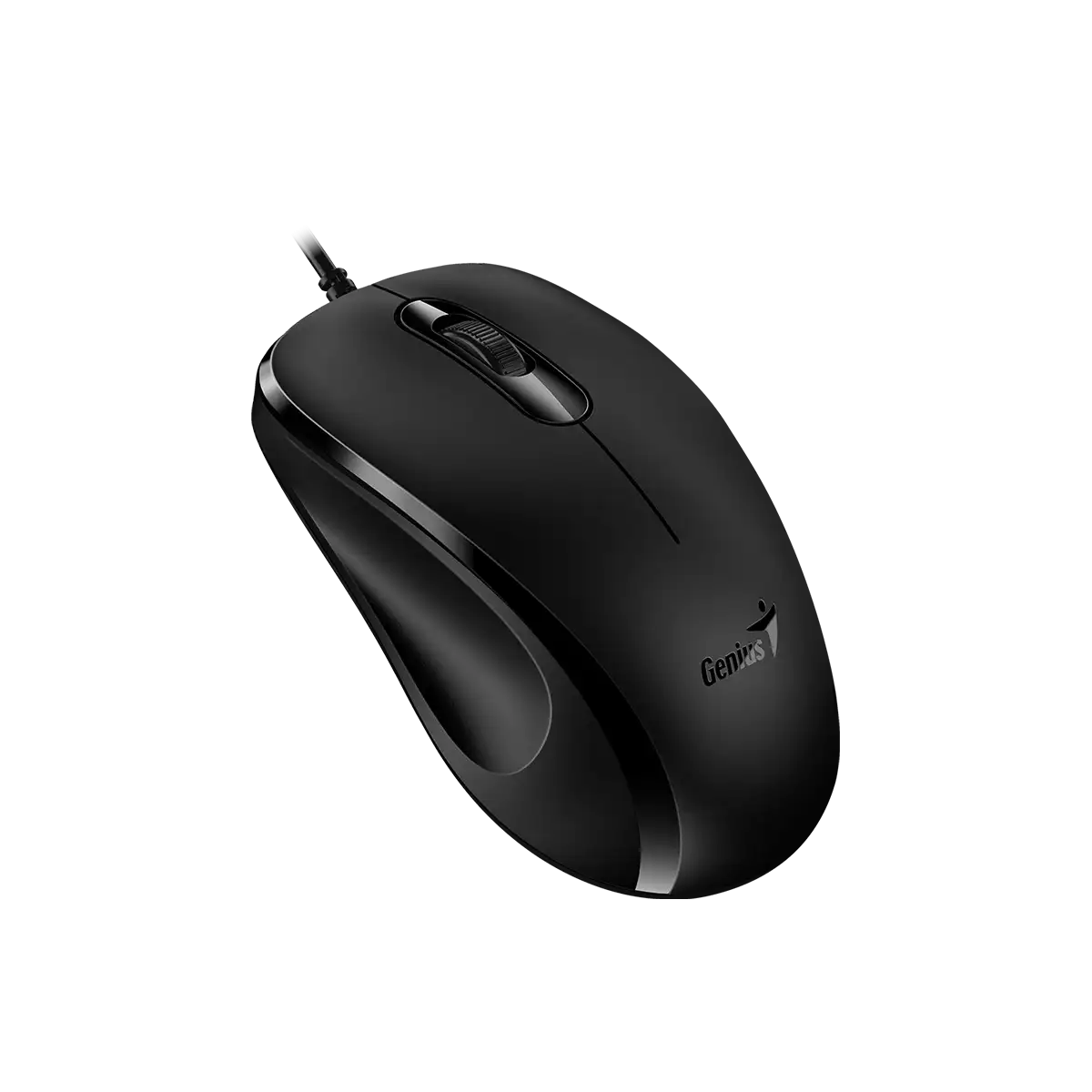 Genius DX-101 maus optik me kabllo i zi, pamja 2