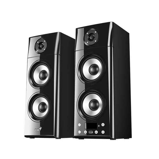 Genius SP-HF2800BT Bluetooth Zërues 60W me Bluetooth 5.0 dhe Multiple Input, Ngjyrë e Zezë me Garancion 12 Muaj