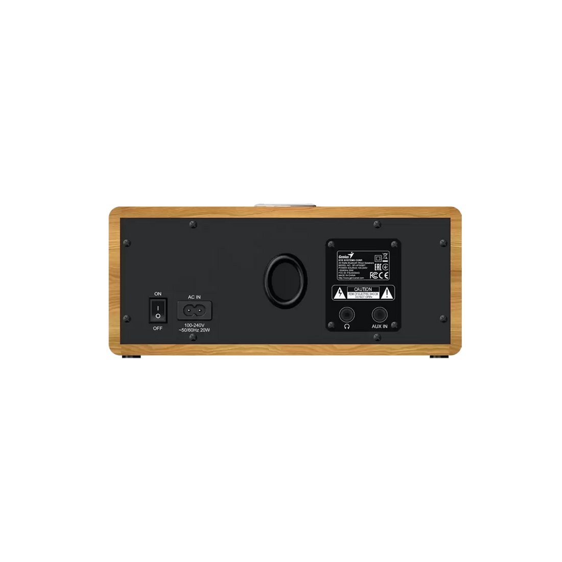 Genius SP-HF505BT altoparlantë druri Bluetooth, pamja 2