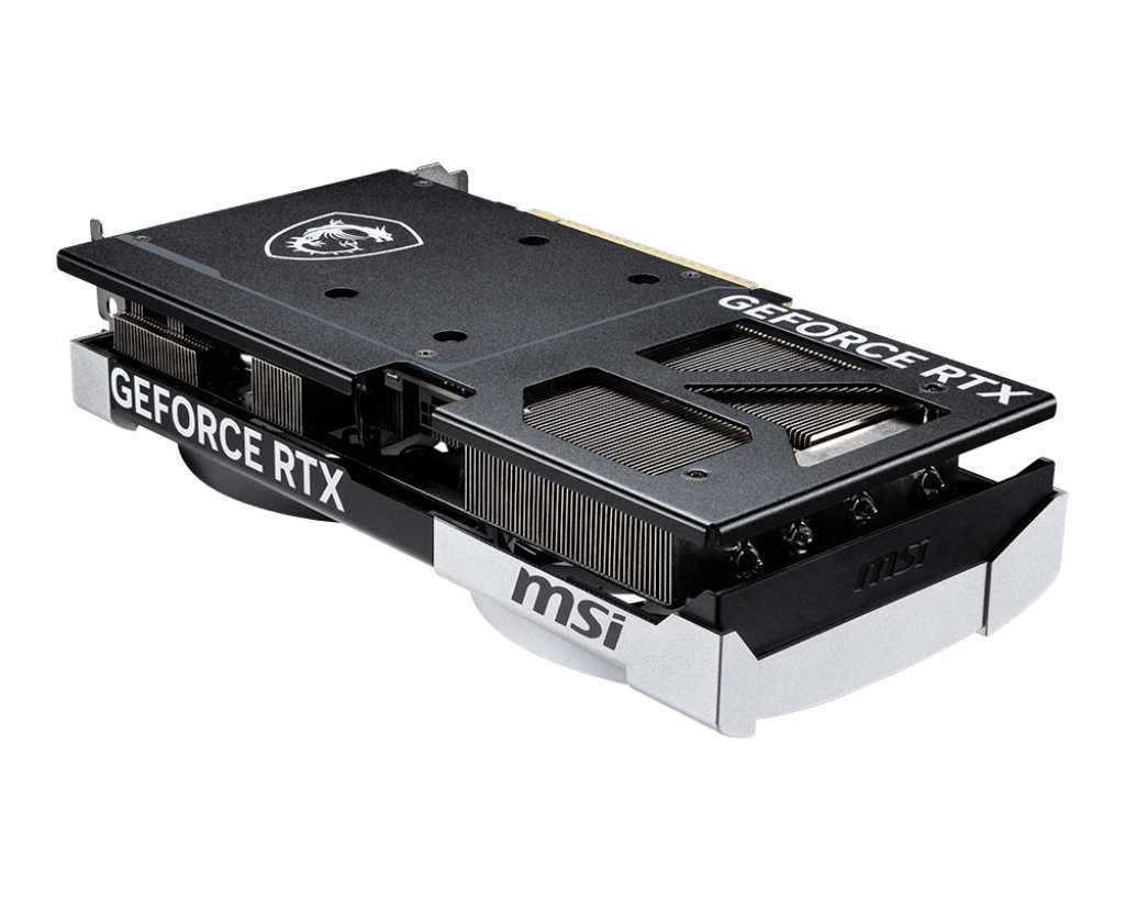 MSI GeForce RTX 5070 12G Ventus 2X OC kartelë grafike, pamja 3