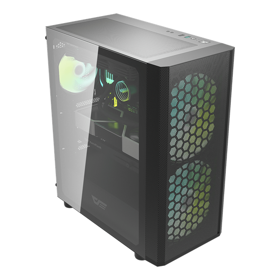 Kasë Darkflash DK360, Mid-Tower, e zezë