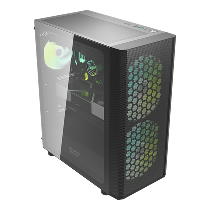 Kasë Darkflash DK360, Mid-Tower, e zezë