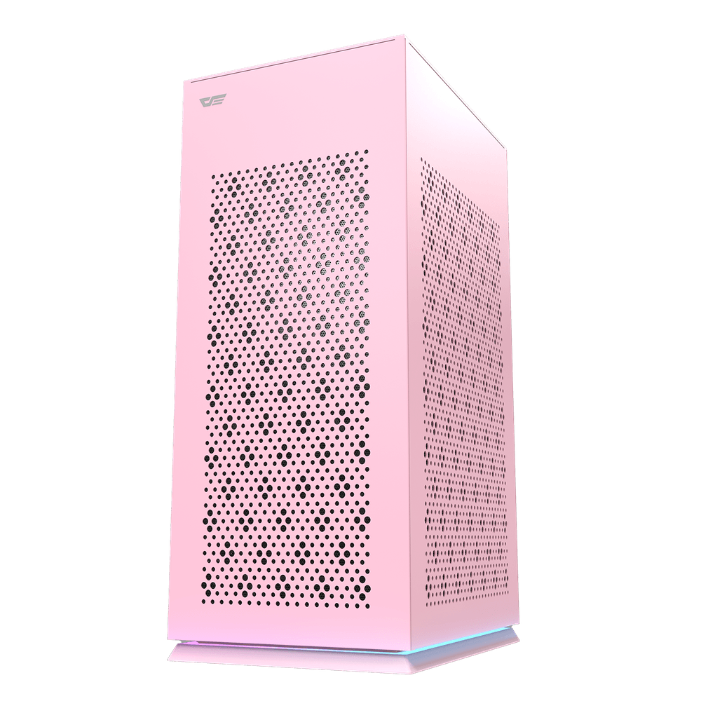 Darkflash DLH21 kasë ITX rozë