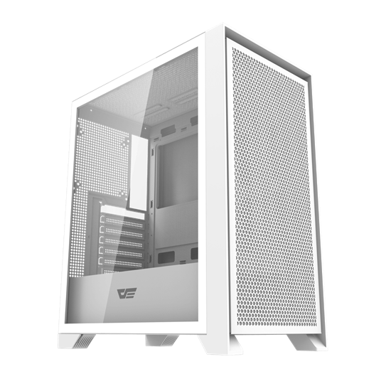 Darkflash DRX70 Mesh RGB Mid-Tower Case White, Kasë