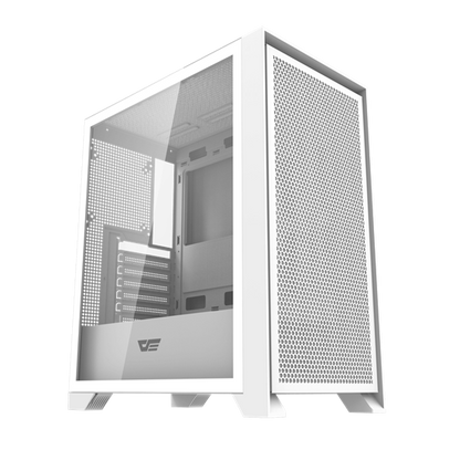 Darkflash DRX70 Mesh RGB Mid-Tower Case White, Kasë