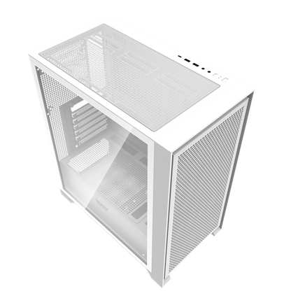 Darkflash DRX70 Mesh RGB Mid-Tower Case White, Kasë