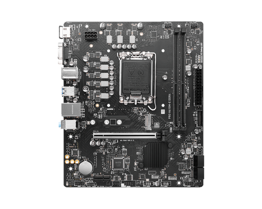 MSI MB PRO H610M-E DDR4, Supp. IntelCore 14/13/12t