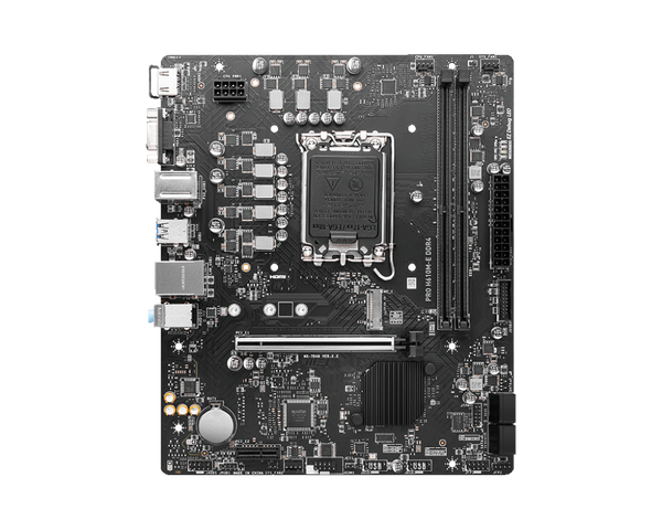 MSI MB PRO H610M-E DDR4, Supp. IntelCore 14/13/12t