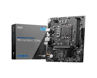 Msi MB PRO H610m-e Ddr4, Supp. IntelCore 14/13/12t – Komponentë PC, pamja 3