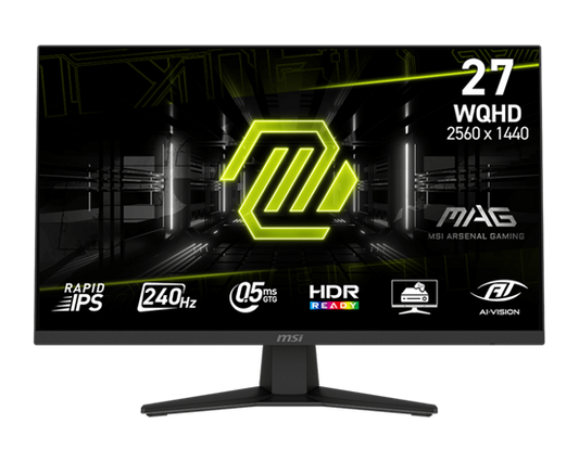 Monitor MSI MAG 274QF X24, 27", WQHD, 240Hz, i zi