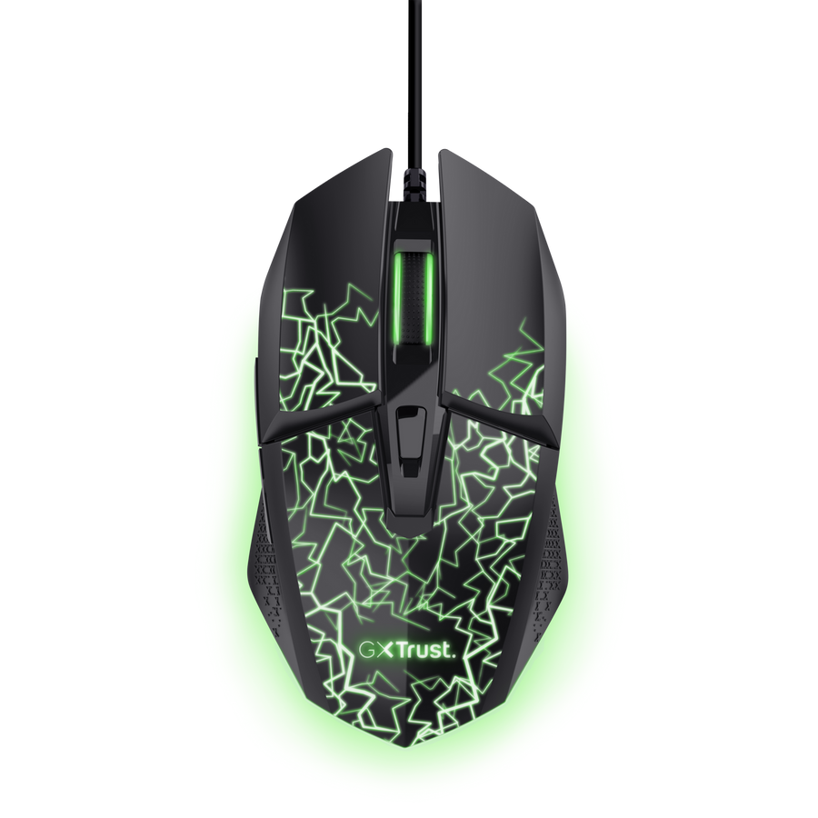 Trust GXT 113 Felox maus gaming me ndriçim i zi