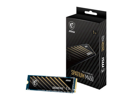 MSI SPATIUM M450 NVMe M.2 SSD 1TB