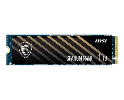 MSI SPATIUM M450 NVMe M.2 SSD 1TB