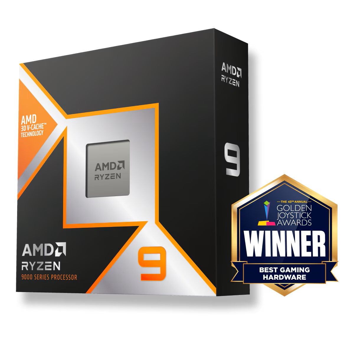 AMD Processor Ryzen 9 9950X3D (16 CPU Core, up to