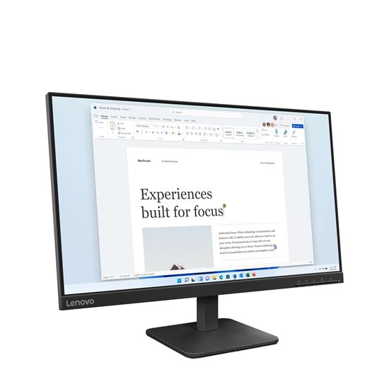 Lenovo Monitor L24-4e 23.8” FHD IPS 100Hz