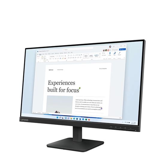 Lenovo Monitor L24-4e 23.8” FHD IPS 100Hz